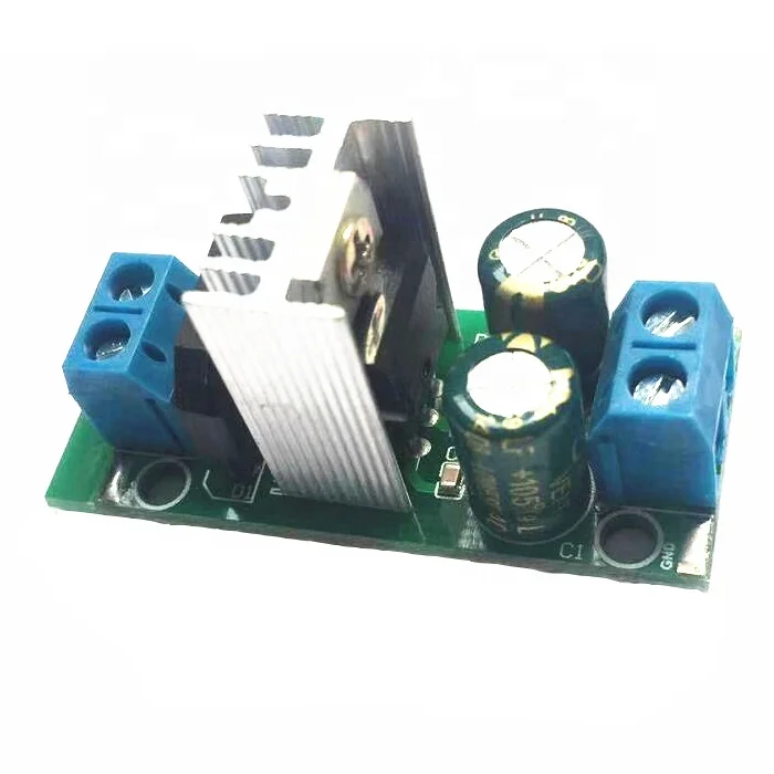L7812 LM7812 12V 3A Voltage Regulator Power Supply Fully Wave Bridge Rectifier Converter Rectifier Filter Regulator