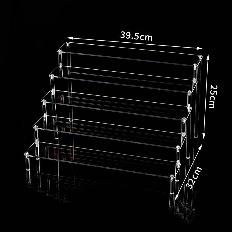 1 Piece Arylic Minimalist Transparent Jewelry Display