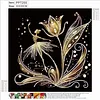 Diamond Painting-DIY Crystal Rhinestone Flower Girl