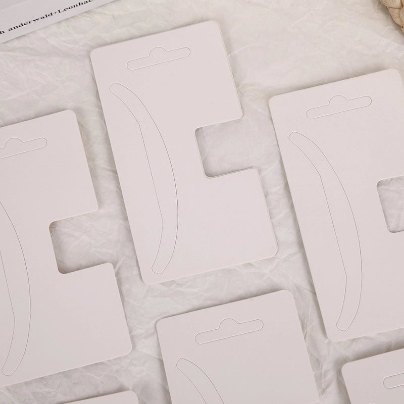 200 Pieces Plastic Minimalist Holiday Banquet Selfie Solid Color Jewelry Packaging Cards Jewelry Packaging Bags