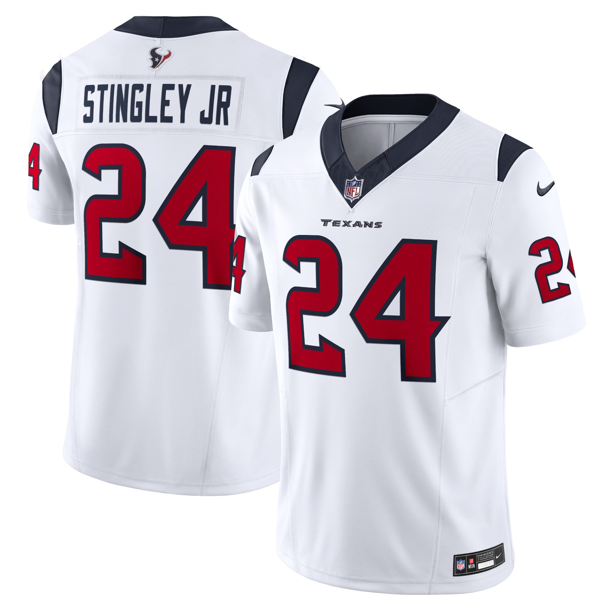 Derek Stingley Jr. Houston Texans Nike Vapor F.U.S.E. Limited Jersey - White mysite