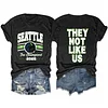 Seattle Seahawks 2025 Super Bowl LX Champions Tee