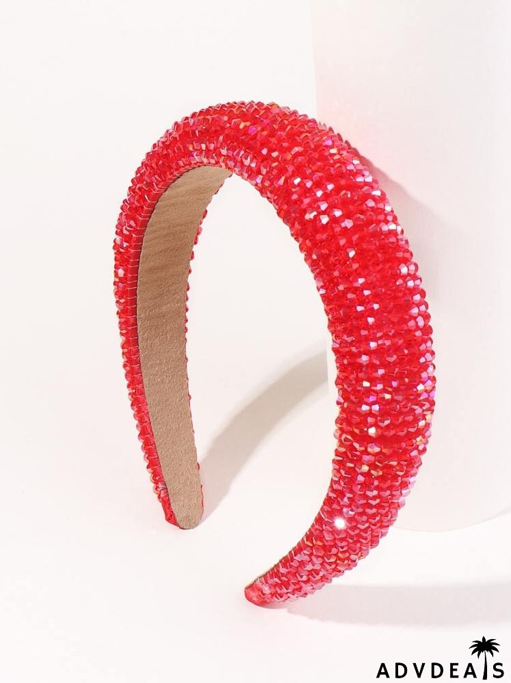 Bead Overlay Hair Hoop