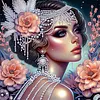 Diamond Painting-DIY Crystal Rhinestone Prom Girl