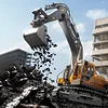 Alloy Remote Control Excavator Toy, Electric Excavator Engineering Vehicle
