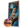 Leopard-Full Round Diamond Painting Kit(50x85cm)