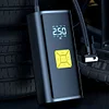 Electric Tire Inflator 150 PSI LCD Display Portable Car Air Compressor Air Pump