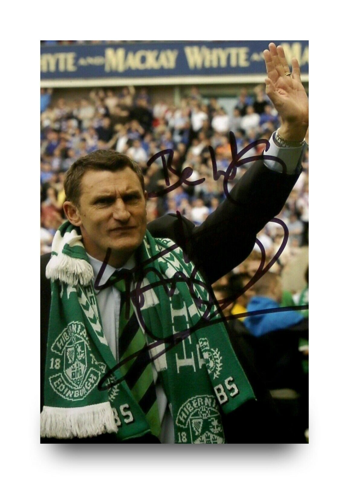 Tony Mowbray Signed 6x4 Photo Poster painting Blackburn Rovers Celtic Autograph Memorabilia +COA