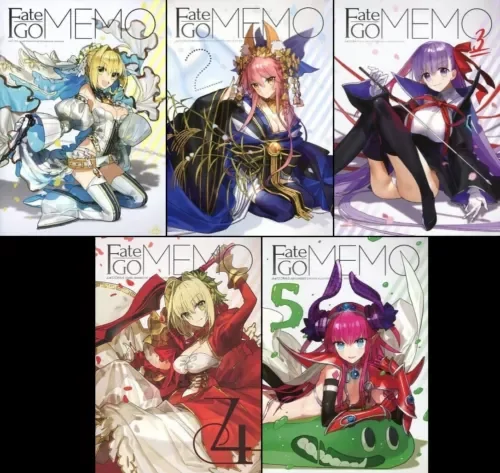 pornhint Pornhint Used Doujinshi Fate/GO MEMO 1 - 5 Fate/Grand Order FGO Art Book  wadamemo  Doujin