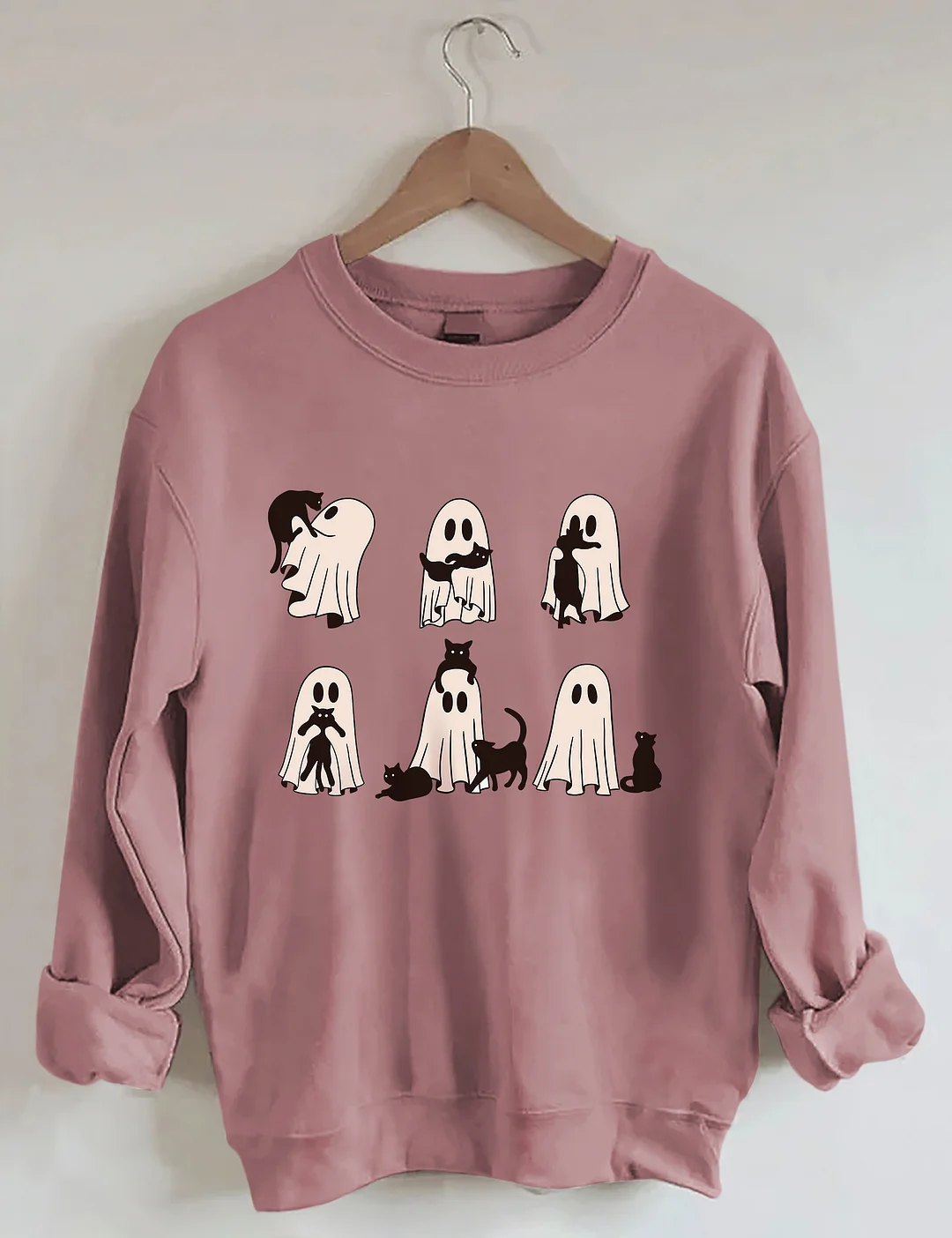 Ghost Cat Sweatshirt