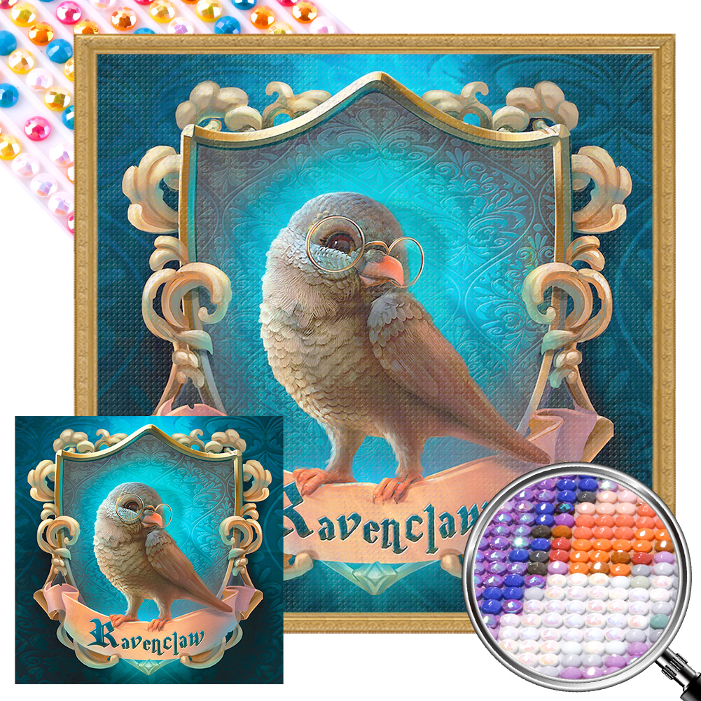 Harry Potter Academy 40*40cm(picture) full round drill diamond painting 3 to 12 colors of AB drills