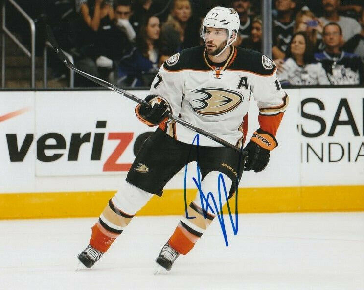 RYAN KESLER SIGNED ANAHEIM DUCKS 8x10 Photo Poster painting! Autograph