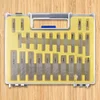 150pcs Drill Bit High Hardness 0.4-3.2mm Punch Drill for Hardwood Plastic Rubber