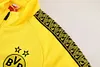 Joyfball 2025/2026 Dortmund Long Zipped Jacket Yellow Soccer Jersey 1:1 Thai Quality 