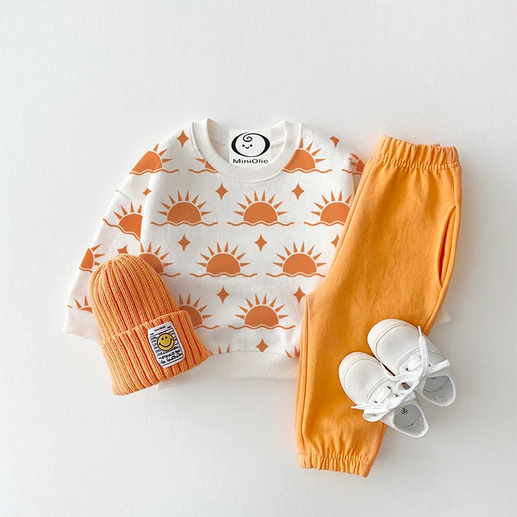 Baby Sunshine Newborn Sweatshirt and Pants Set