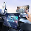 Dual-Position Car-Mounted Floating Screen Mobile Phone Holder Aluminum Alloy Magnetic Suction Car Central Control Display Screen Navigation Dedicated