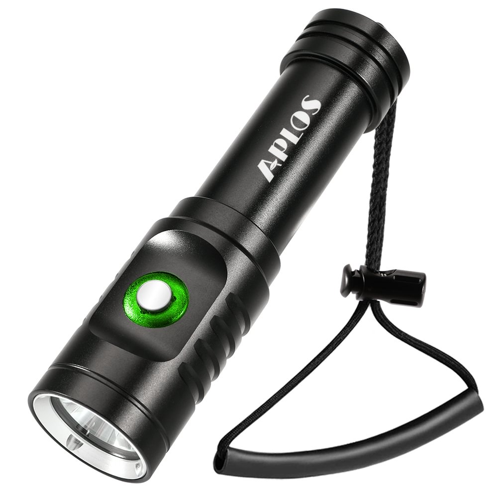 Professional LEDs Diving Flashlight Waterproof Underwater Scuba Diver Torch 