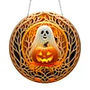 DIY Pumpkin Diamond Painting Single-sided Acrylic Hanging Pendant
