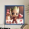 Groot-11CT Stamped Cross Stitch 40*40cm/15.75*15.75in