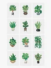 12pcs Mini Square Diamond Painting-Houseplants