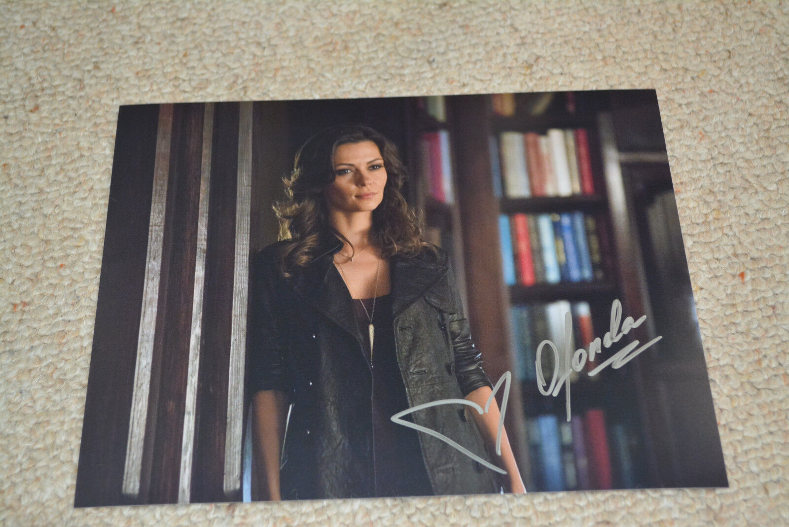 OLGA FONDA signed autograph 8x10 20x25 cm In Person VAMPIRE DIARIES