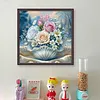 Shell Flowers-11CT Stamped Cross Stitch 40*40cm/15.75*15.75in tapestrymarket