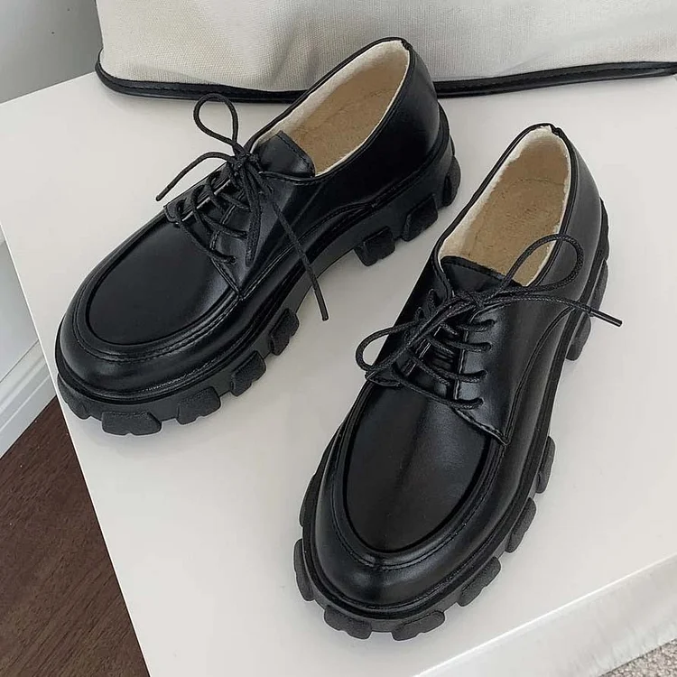 Mary Jane Shoes Japanese School Uniform Jk Student Shoes Girls Women Kawaii Lolita Soft Sister Round Toe Platform low Heel shoes