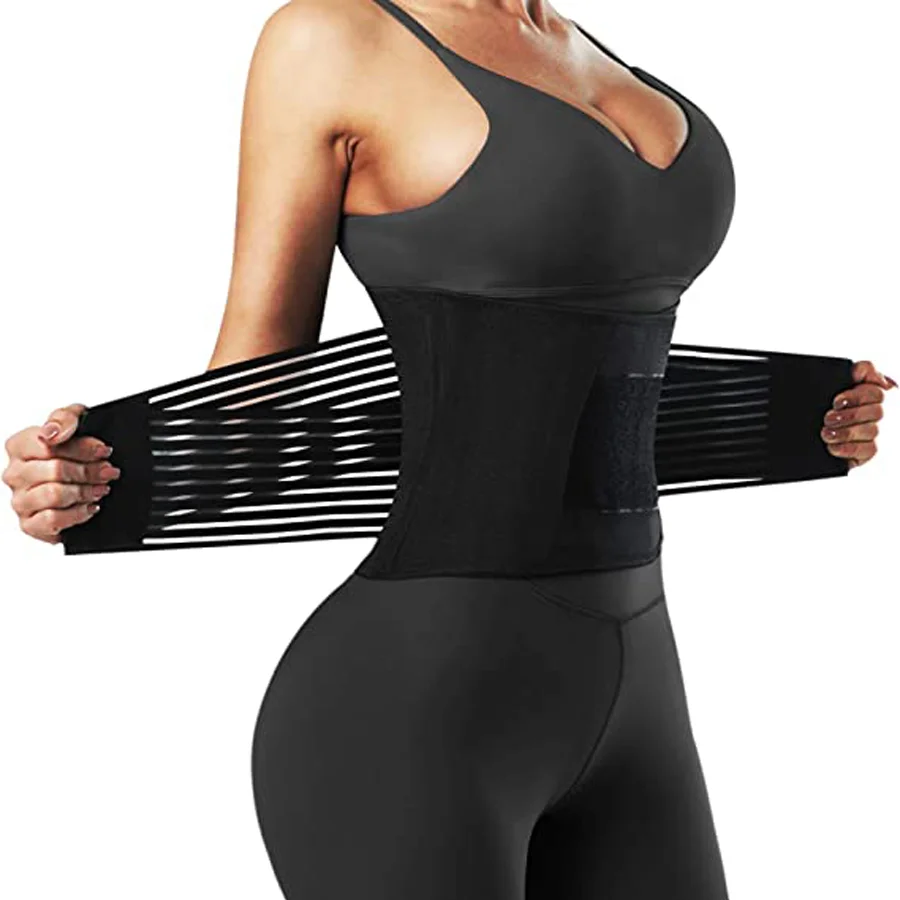 Adjustable Cincher Trimmer, Slimming Body Shaper Belt For Workout Fitness Sports For Men And Women - Rose Toy