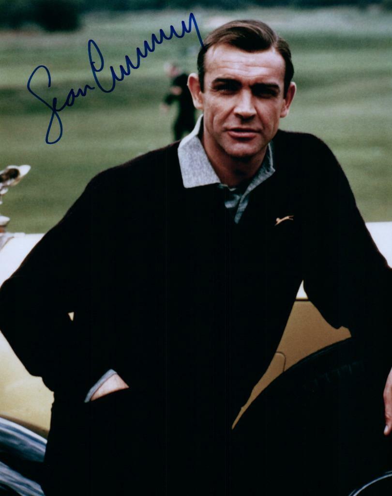 Sean Connery signed 8x10 Photo Poster painting autograph Picture autographed and COA
