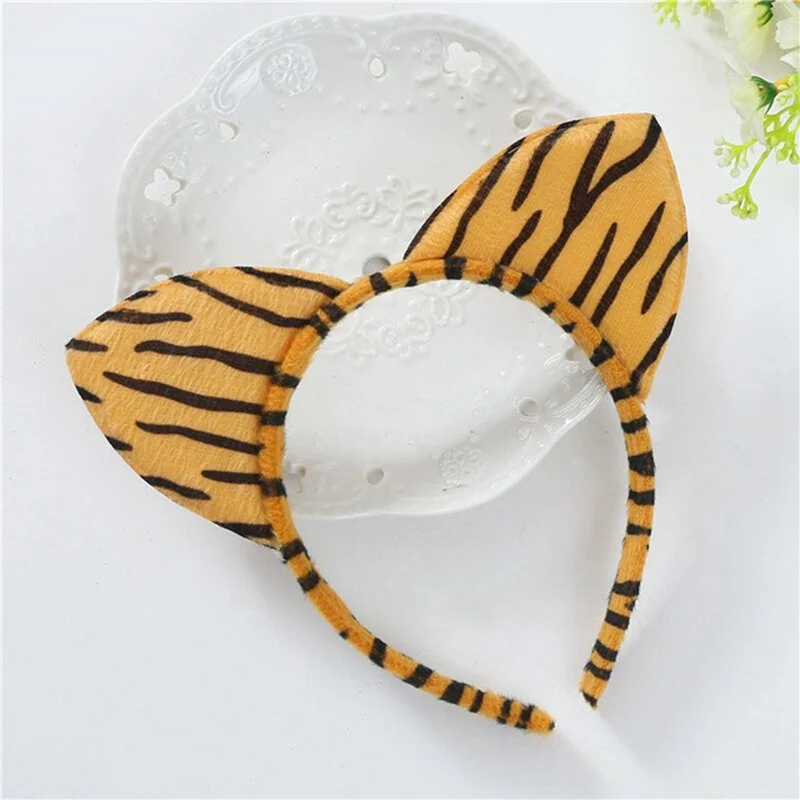 14 Colors Beautiful Masquerade Halloween Cat Ears Cosplay Cat Ear Anime Party Costume Bow Tie Bell Headwear Headband Anime