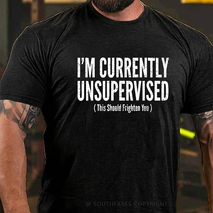 I'm Currently Unsupervised (This Should Frighten You) T-shirt