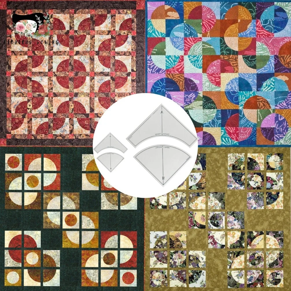 Quick Curve Quilt Template Set