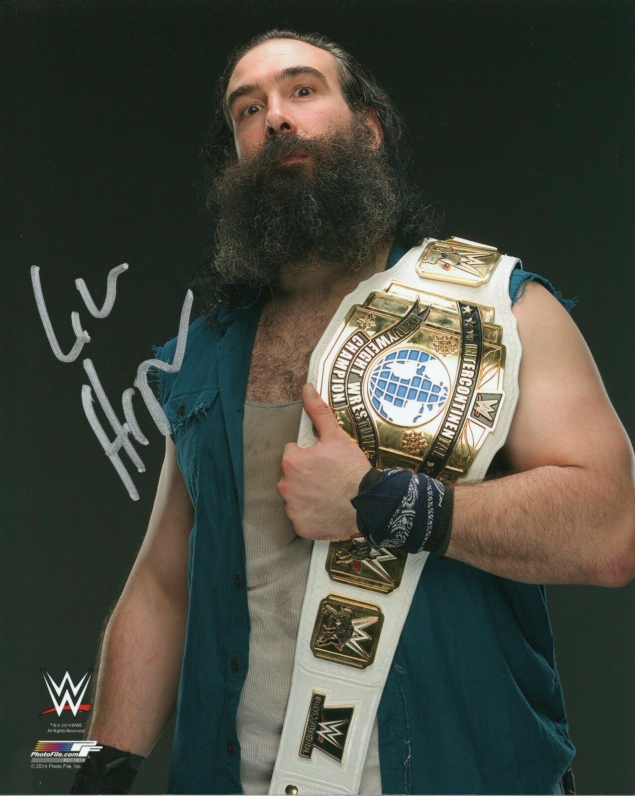 Luke Harper ( WWF WWE ) Autographed Signed 8x10 Photo Poster painting REPRINT