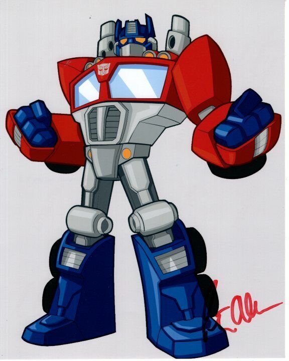 PETER CULLEN signed autographed TRANSFORMERS OPTIMUS PRIME Photo Poster painting