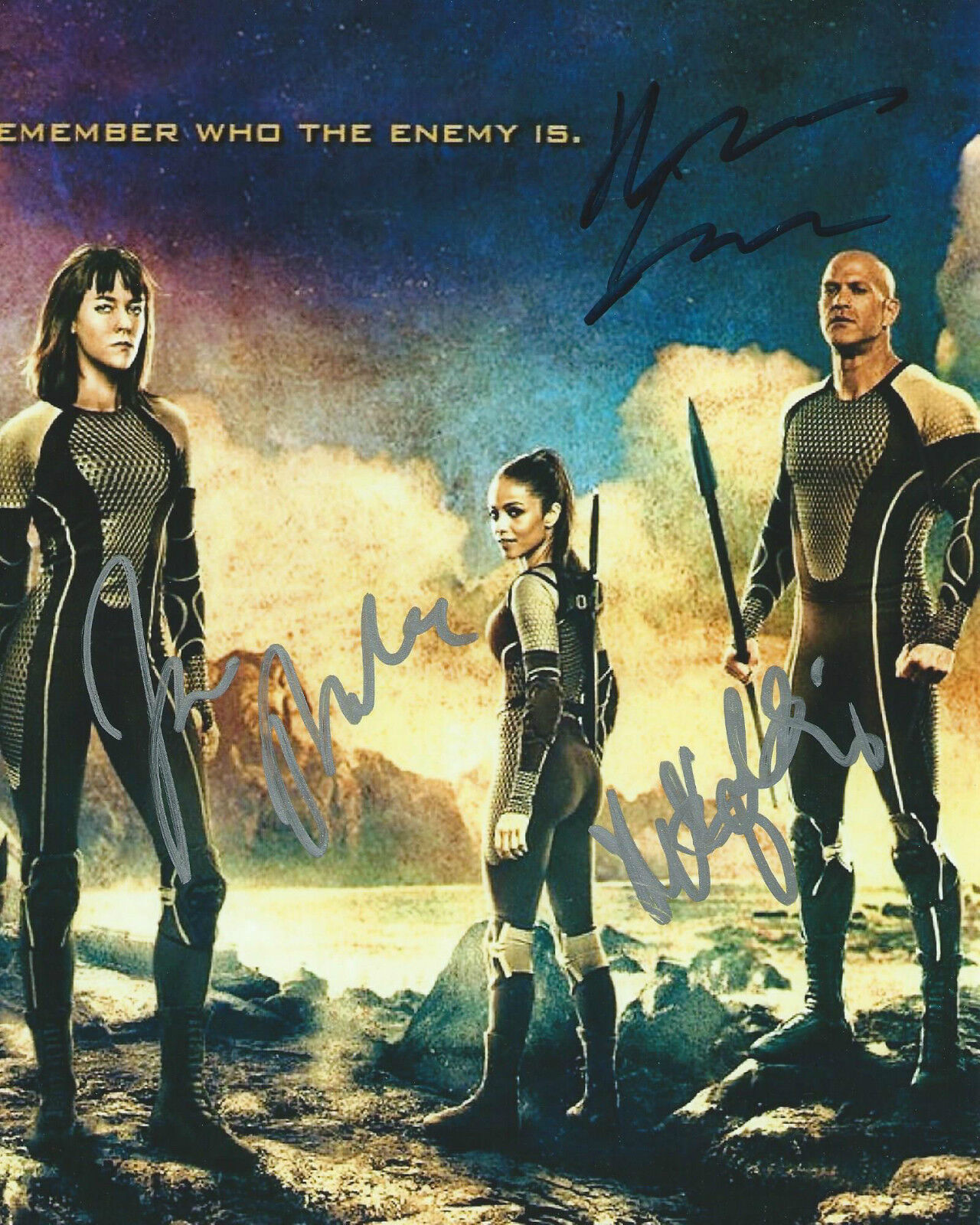 **The Hunger Games: Catching Fire *MOVIE CAST* Signed 8x10 Photo Poster painting PROOF COA**