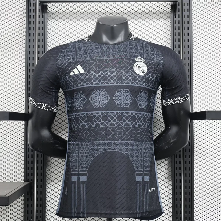 2024/25 Real Madrid special edition black player jersey