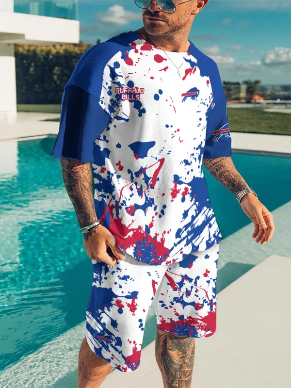 Buffalo Bills Limited Edition Top And Shorts Two-Piece Suits