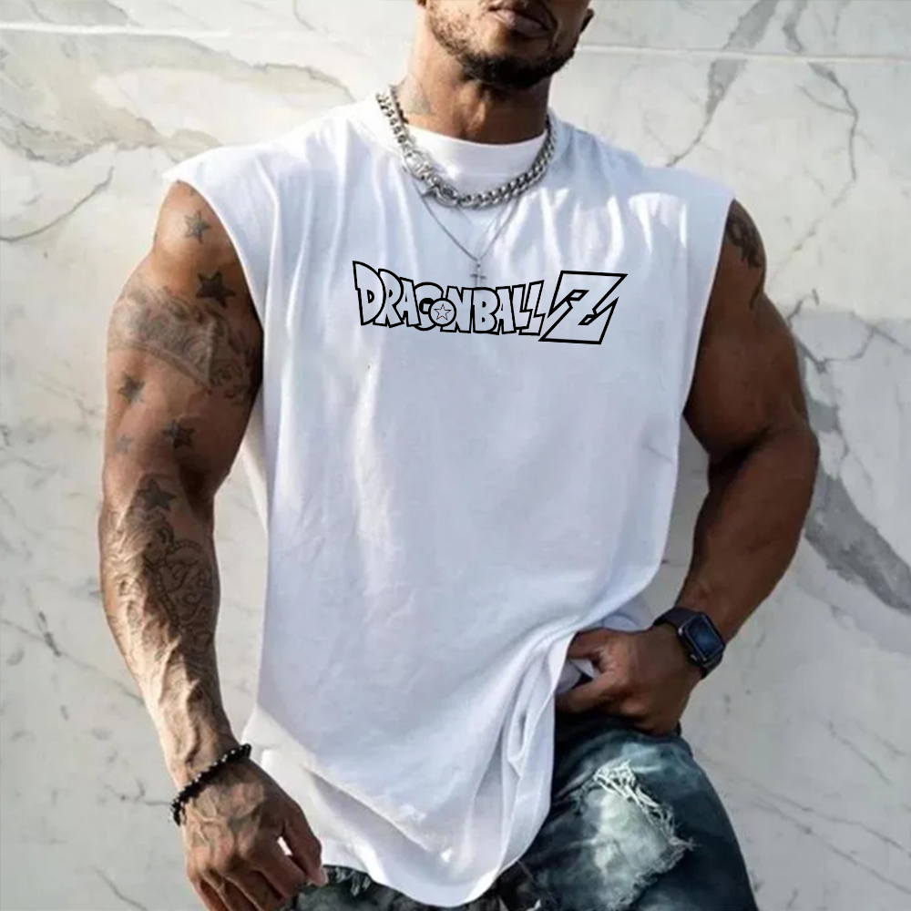 Oversized DB Anime Fitness Vest