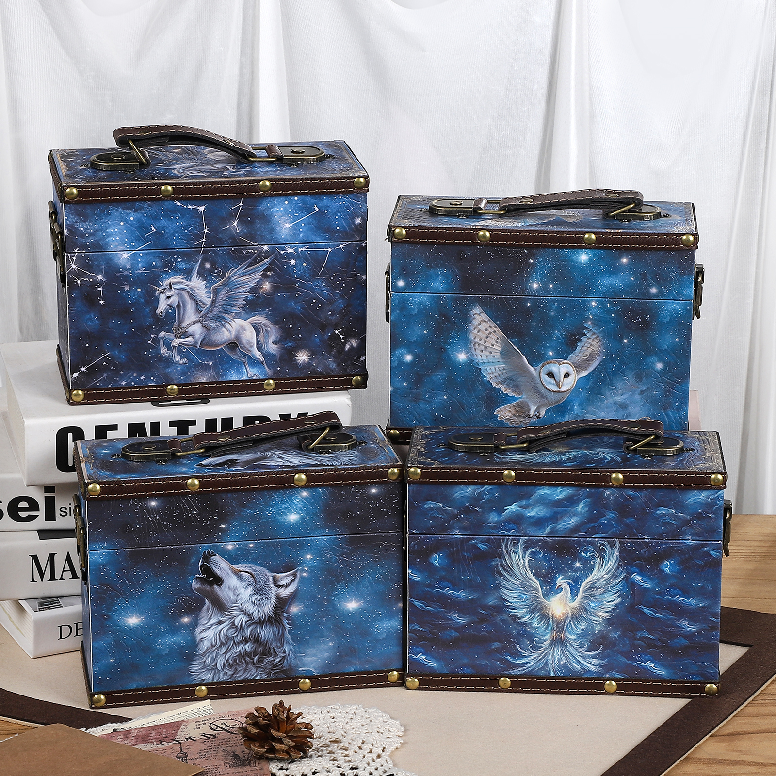 보관함 - 푸른 별이 빛나는 하늘 테마