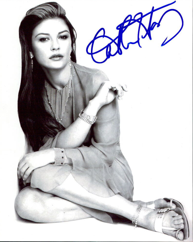 Catherine Zeta-Jones signed authentic 8x10 Photo Poster painting COA