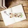 4Pcs DIY Animal Diamond Painting Bookmarks