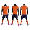 Custom Kids Sportswear Set Breathable Soccer & Football Jersey Automated Cutting Sublimation Printing Training Wear