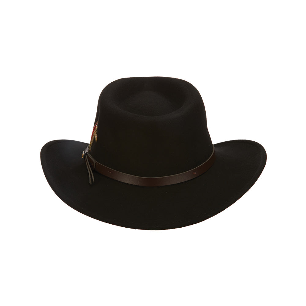Dakota Fedora-BLACK[Fast shipping and box packing]