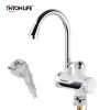 TINTON LIFE Instant Tankless Electric Hot Water Heater Faucet Kitchen Instant Heating Tap Water Heater with LED EU Plug