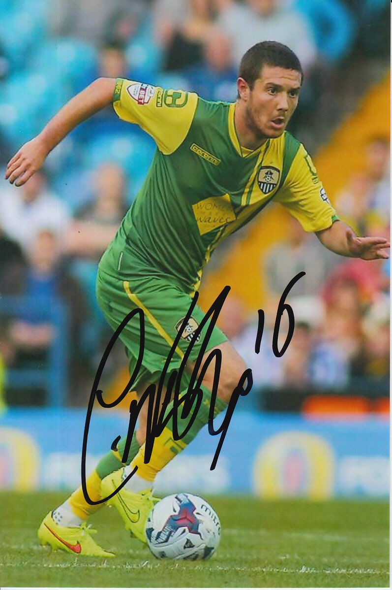 NOTTS COUNTY HAND SIGNED LIAM NOBLE 6X4 Photo Poster painting 2.