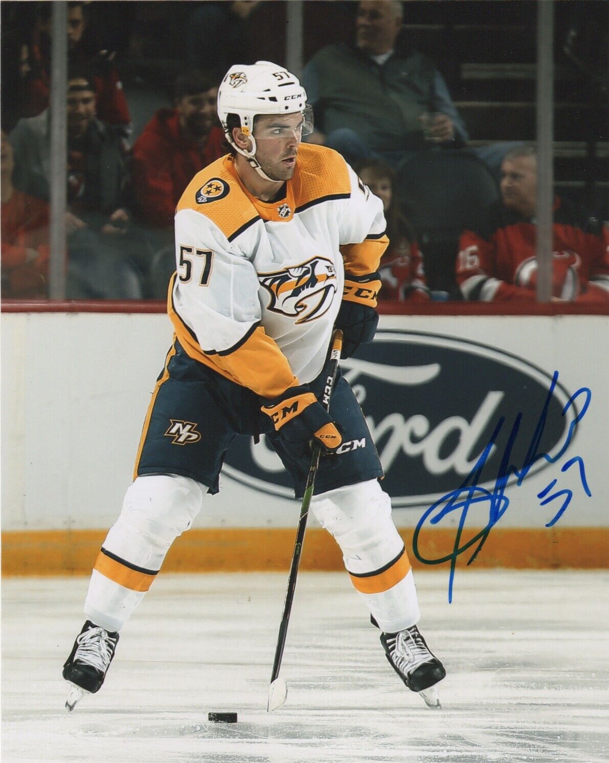 Nashville Predators Dante Fabbro Signed Autographed 8x10 NHL Photo Poster painting COA #3