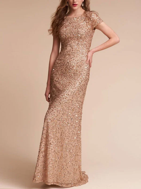 u-shaped back elegant wedding ladies dress