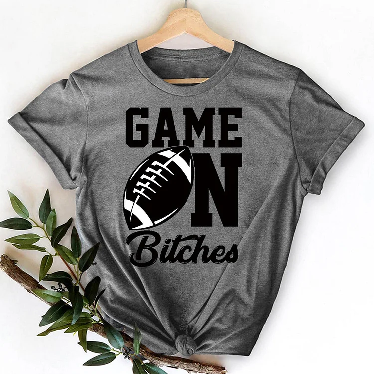 Game On American Football T-Shirt-08154-Annaletters