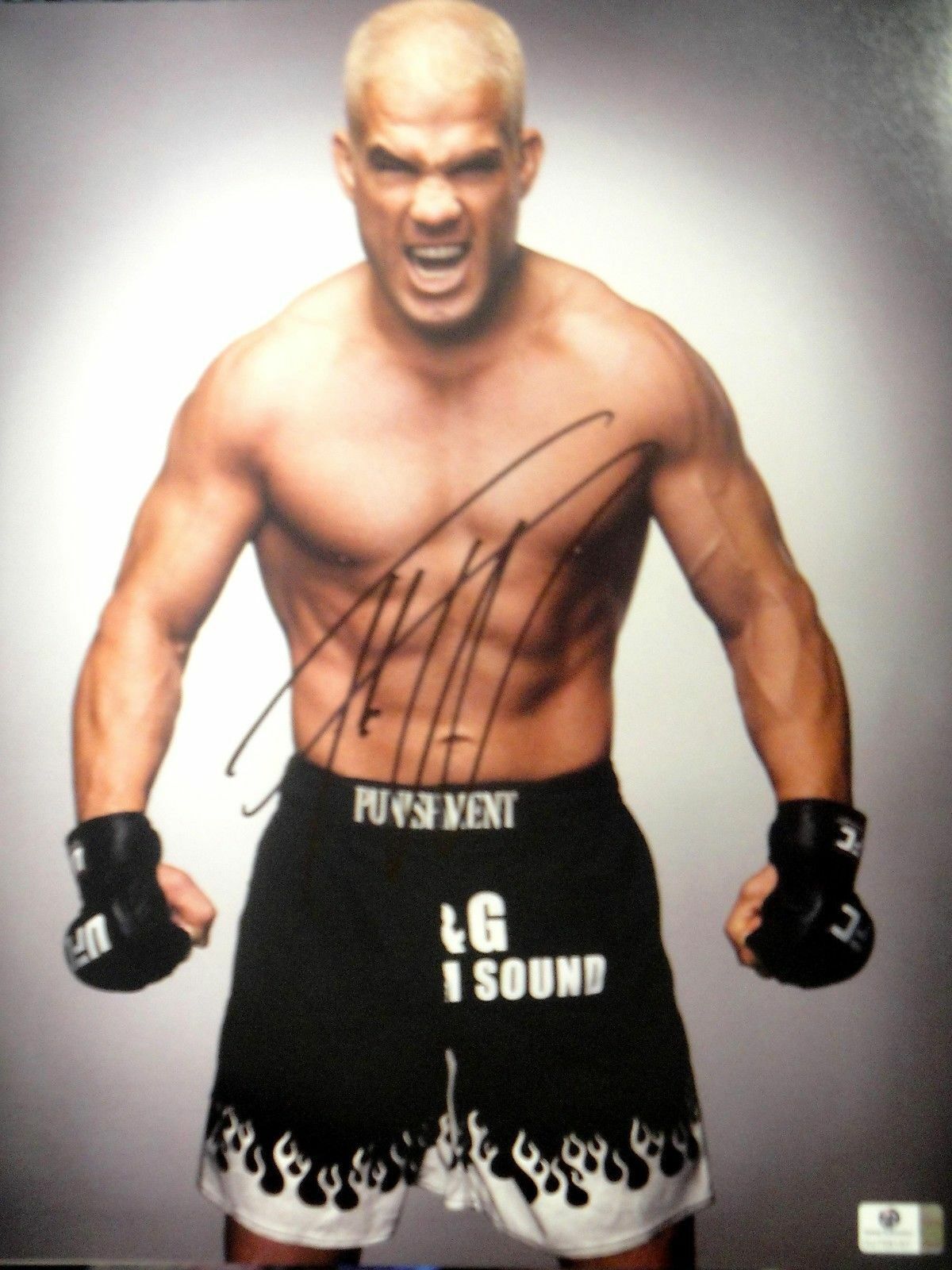 Tito Ortiz Hand Signed Autographed 11x14 Photo Poster painting UFC MMA Fighter GA 758187