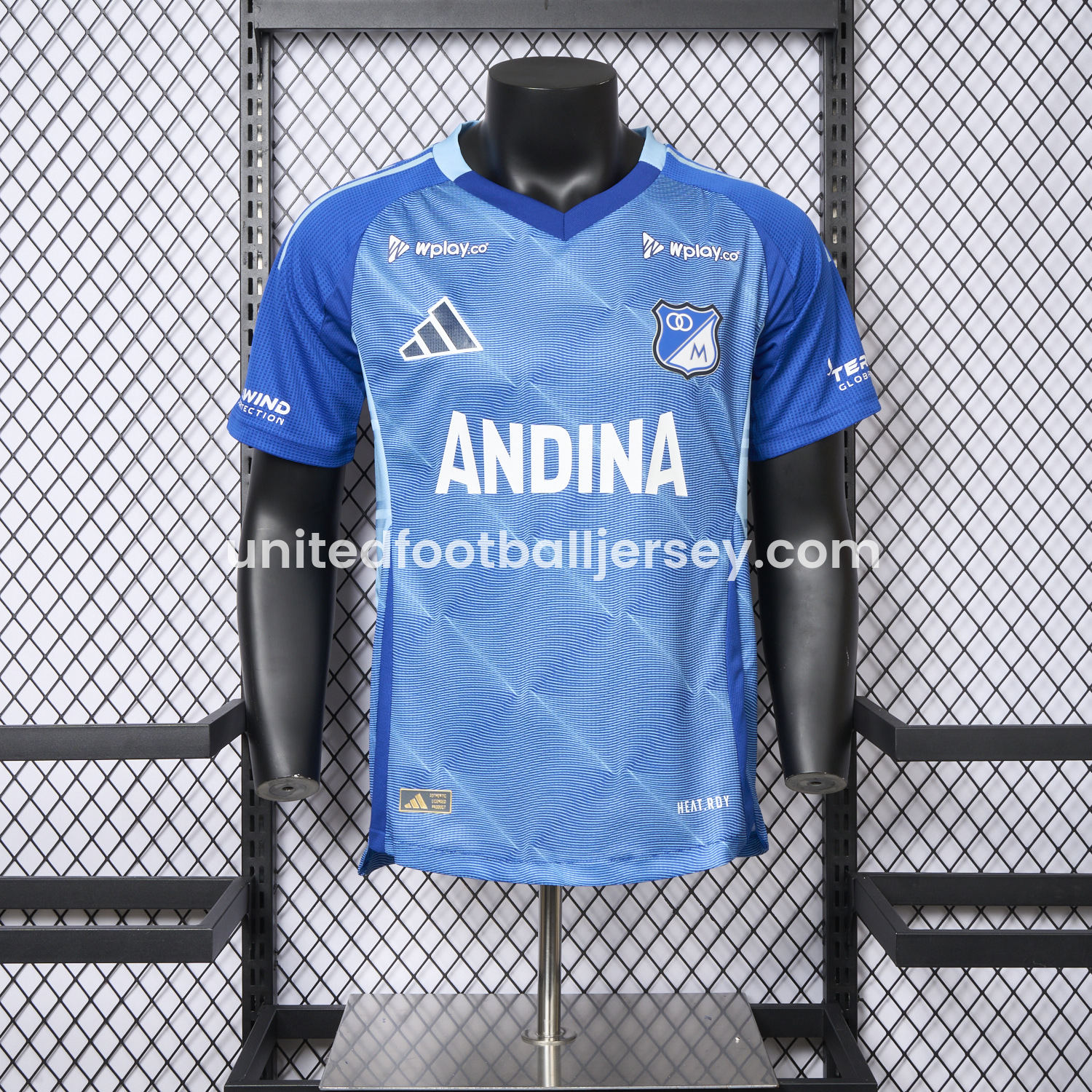 Millonarios 25-26 Home Jersey - Player Version
